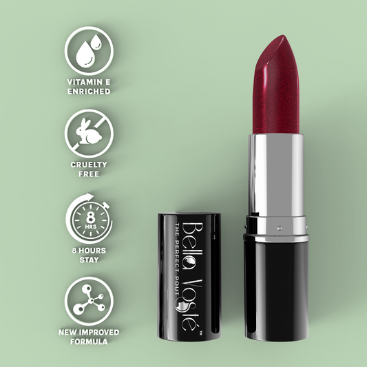 Sheer Creme Lust Lipstick - Mettalic Finish